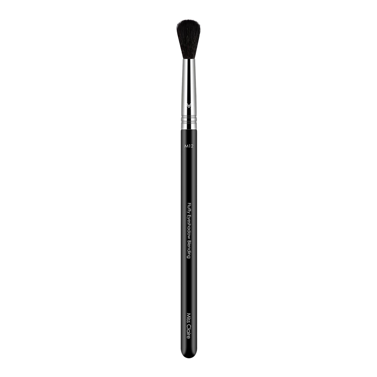 Miss Claire M12 - Fluffy Eyeshadow Blending Brush (Black) - Chrome | Grocsy