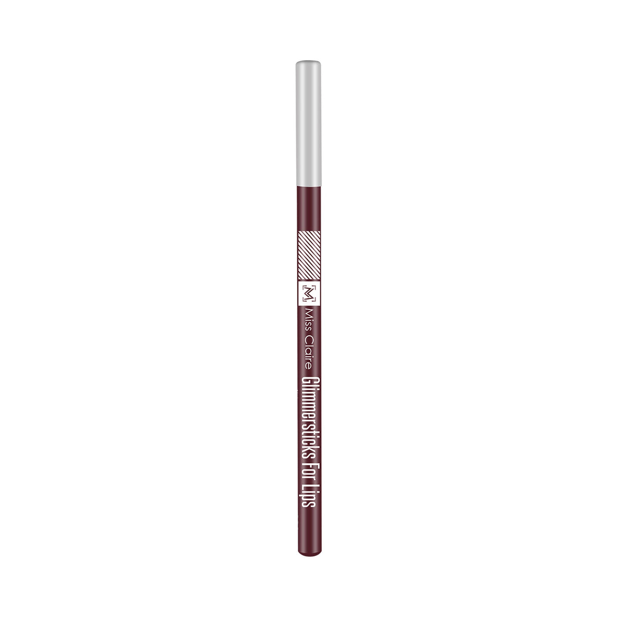 Miss Claire Glimmersticks For Lips - Burgundy L-04 | Grocsy