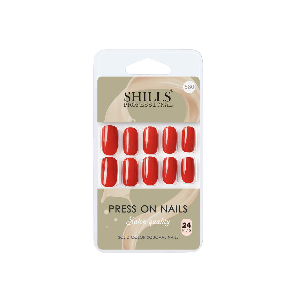 Shills Professional Reusable Press On Nails Square - SPN580 | Grocsy