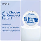 MARS Cosmetics Oil Blotter Gel Compact (5gm) | Grocsy