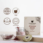 Upakarma Ayurveda Afghani Kesar (Saffron) | Grocsy