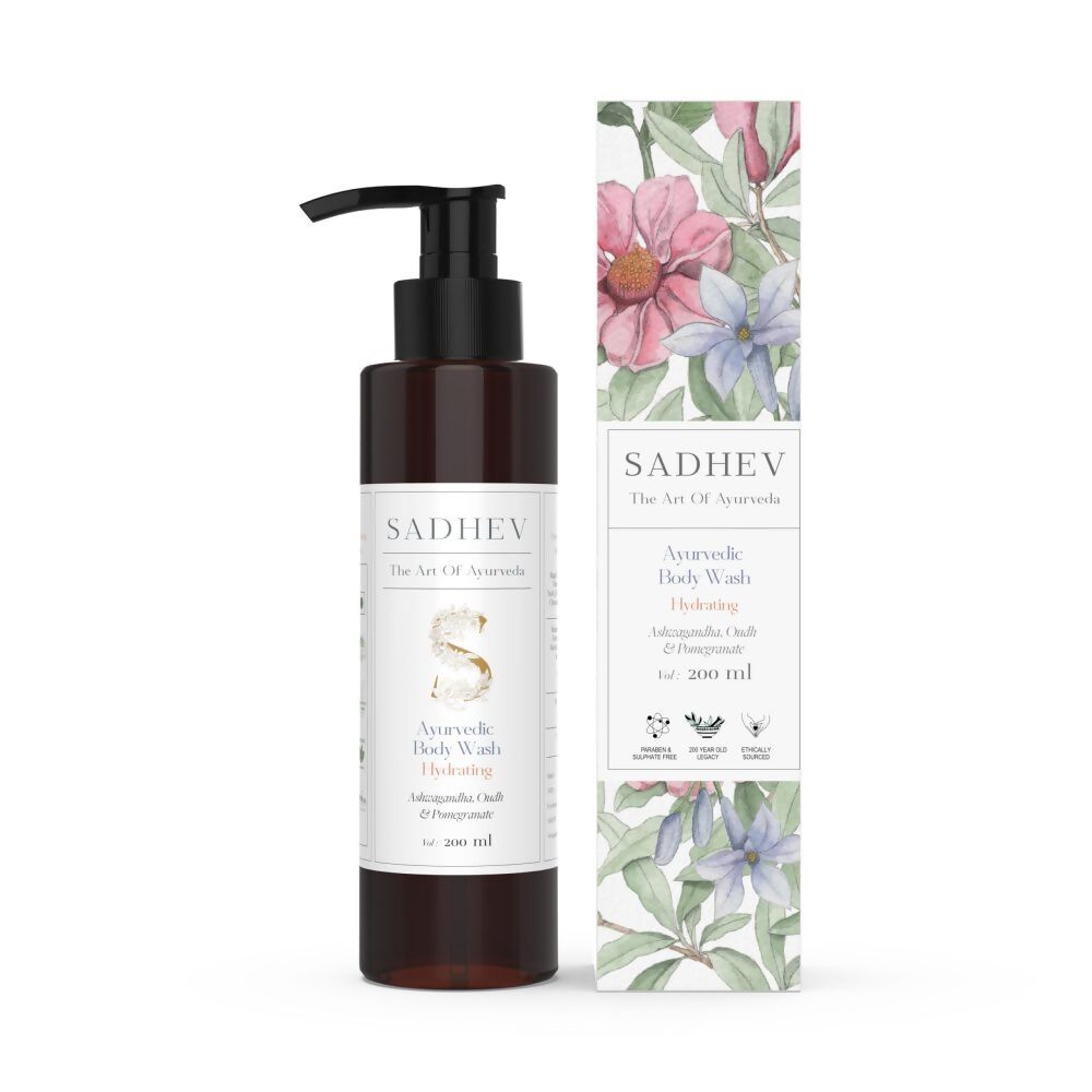 Sadhev Ayurvedic Hydrating Body Wash | Grocsy
