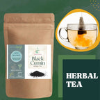 Satvi Wellness Black seed tea | Black cumin tea | Nigella seed tea | Kalonji seed tea | Herbal tea | Grocsy