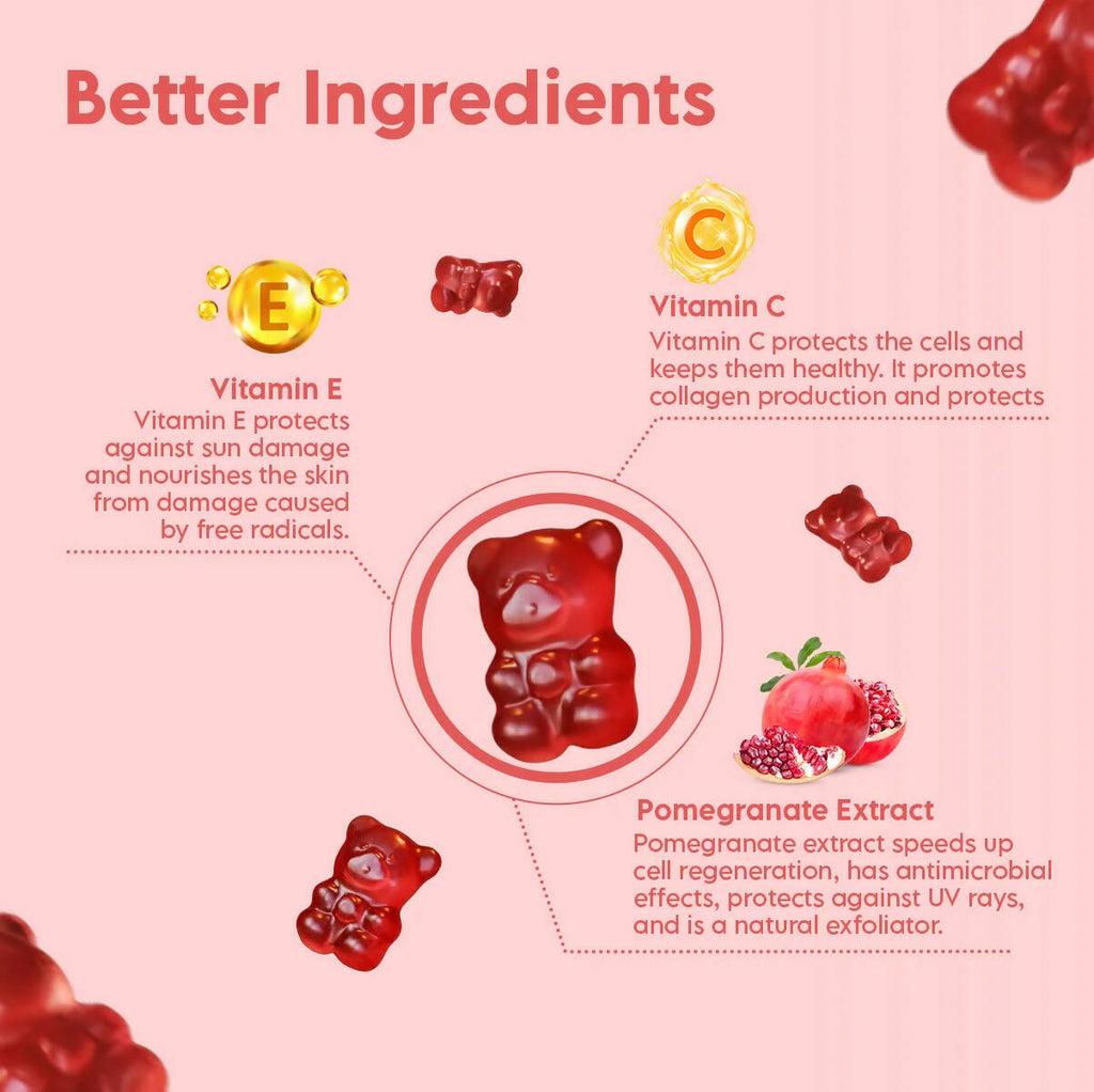 Clensta Radiant Skin Super Gummies | Grocsy