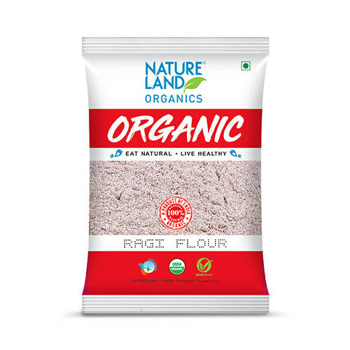 Nature Land Organics Ragi Flour - Limited Time Offer