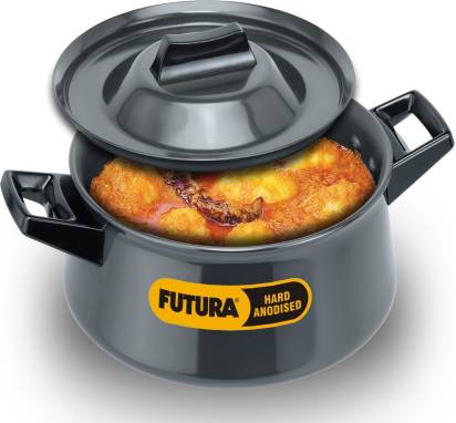 Hawkins Futura Handi Sauce Pan 21 cm Diameter with Lid 3 L (AH3S) | Grocsy