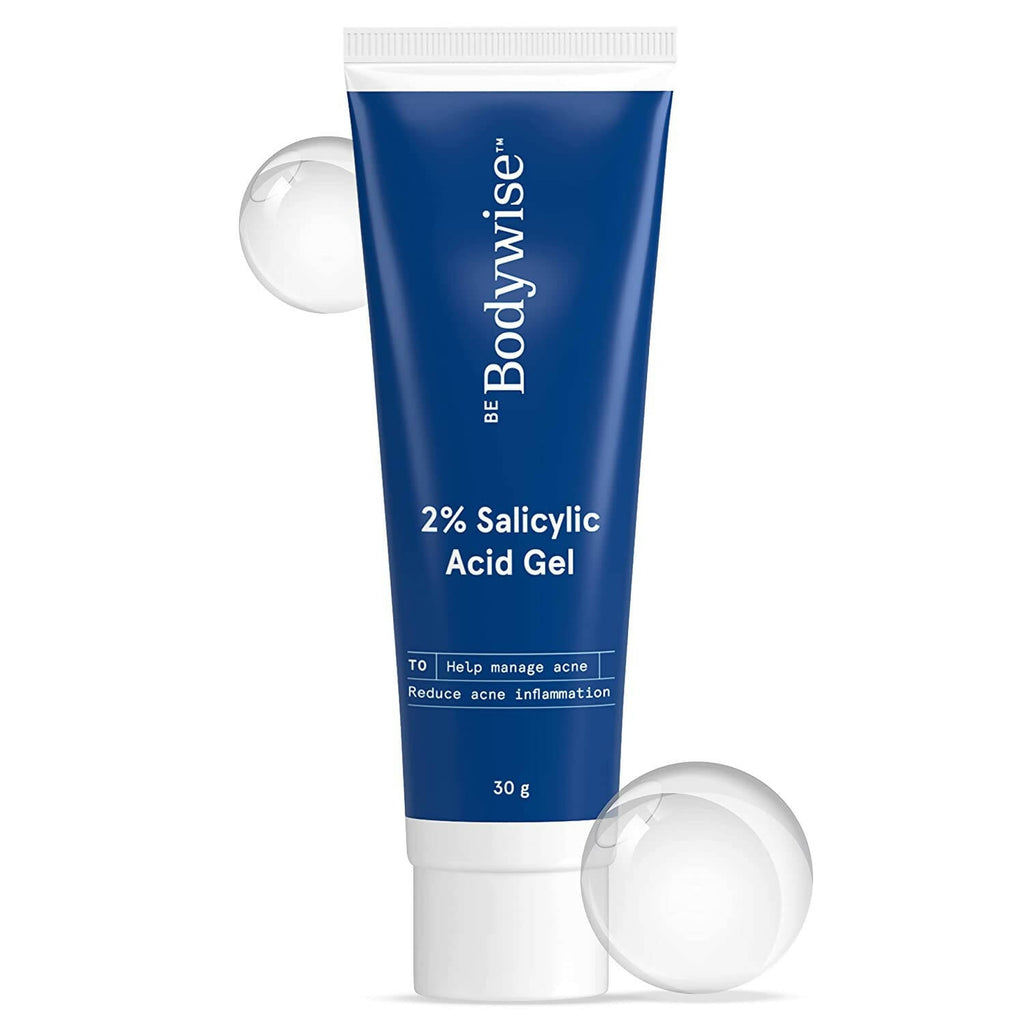 BeBodywise 2% Salicylic Acid Gel for Reduces Acne Breakouts & Spots | Grocsy