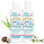BabyChakra Natural Foaming Wash & Shampoo For Babies | Grocsy