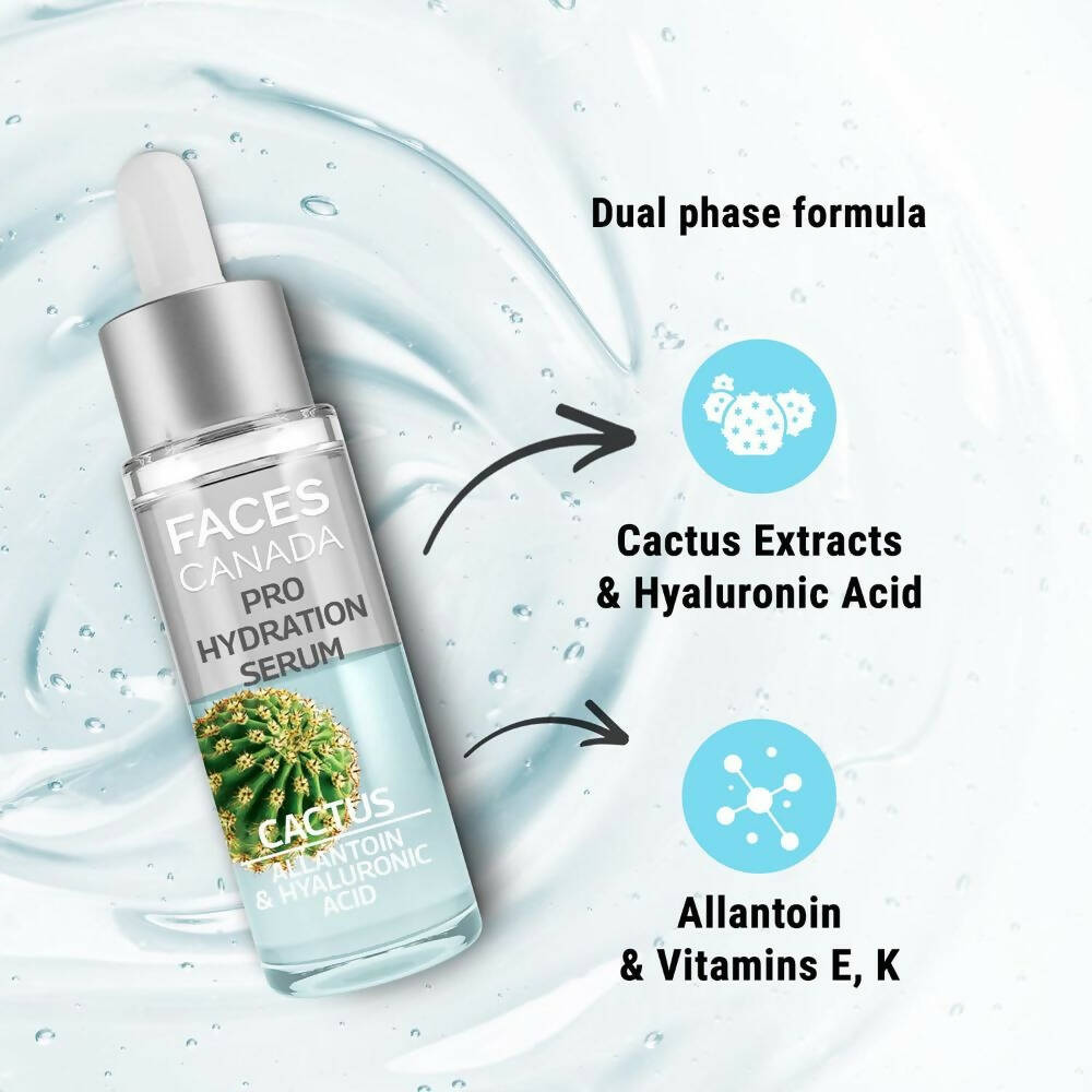 Faces Canada Pro Hydration Serum - Cactus | Grocsy
