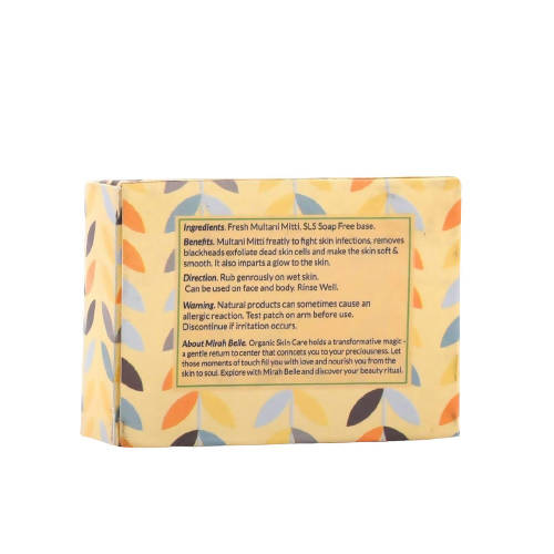 Mirah Belle Multani Mitti Skin Brightening & Cleansing Soap | Grocsy