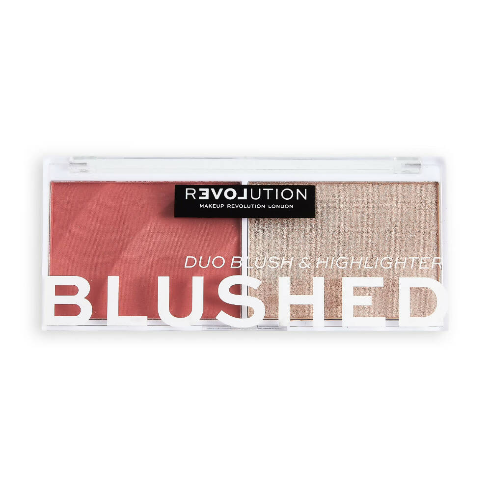 Revolution Relove Colour Play Blushed Duo - Cute | Grocsy