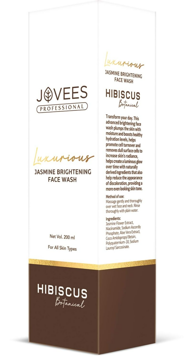 Jovees Professional Jasmine Brightening Face Wash with Aloe Vera | Grocsy