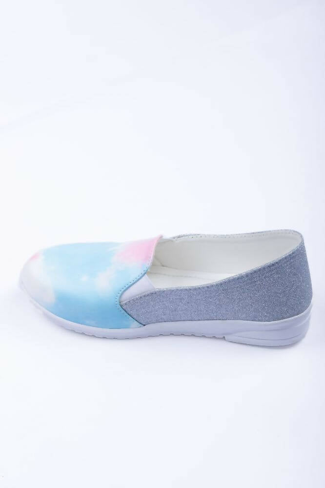 Tiny Bugs Girls Multi Color Prited Flat Casual Wear Ballerinas - Multi Color | Grocsy