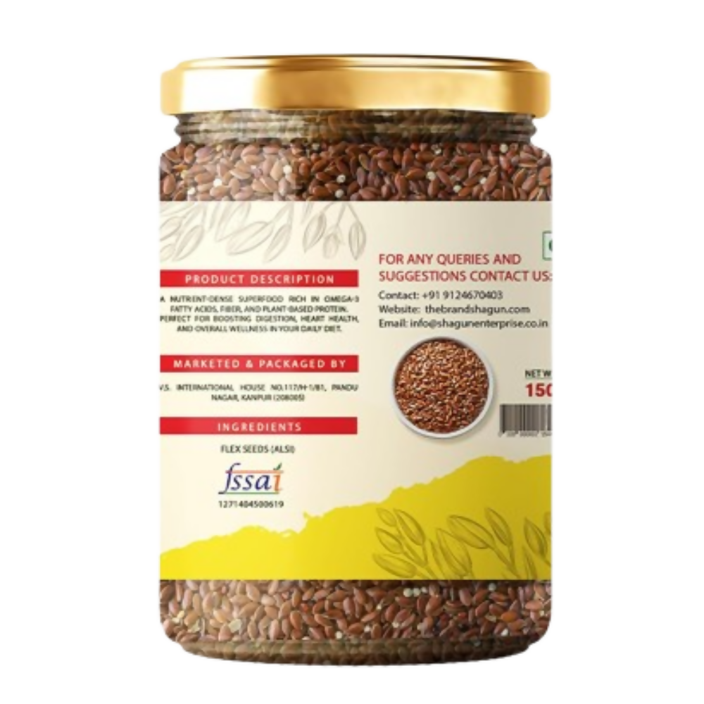 Shagun Natural Flax Seeds | Grocsy