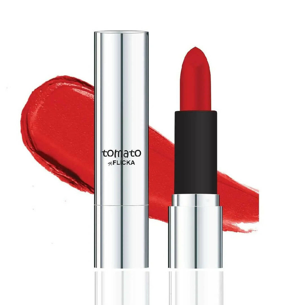 FLiCKA Tomato Pink Matte Finish Lipstick Shade 02 | Grocsy