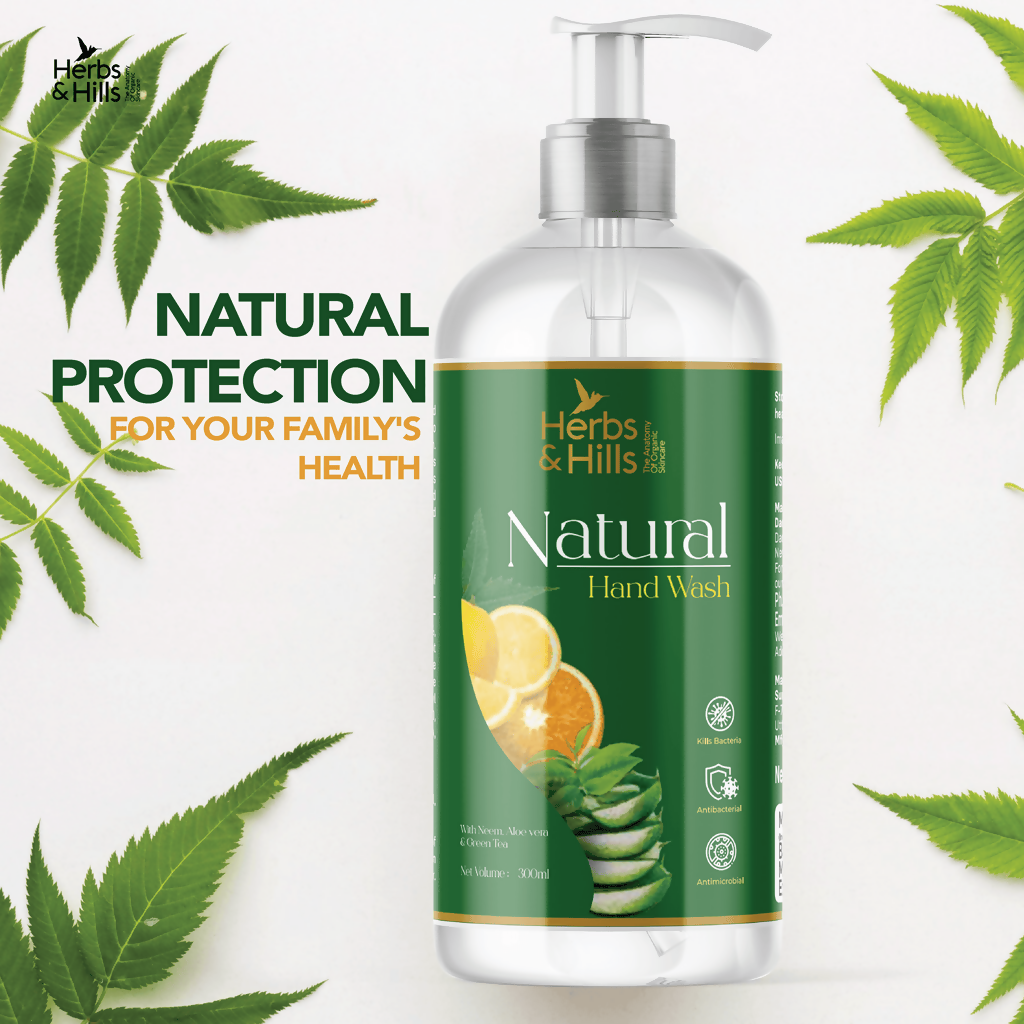 Herbs & Hills Natural Hand Wash | Grocsy