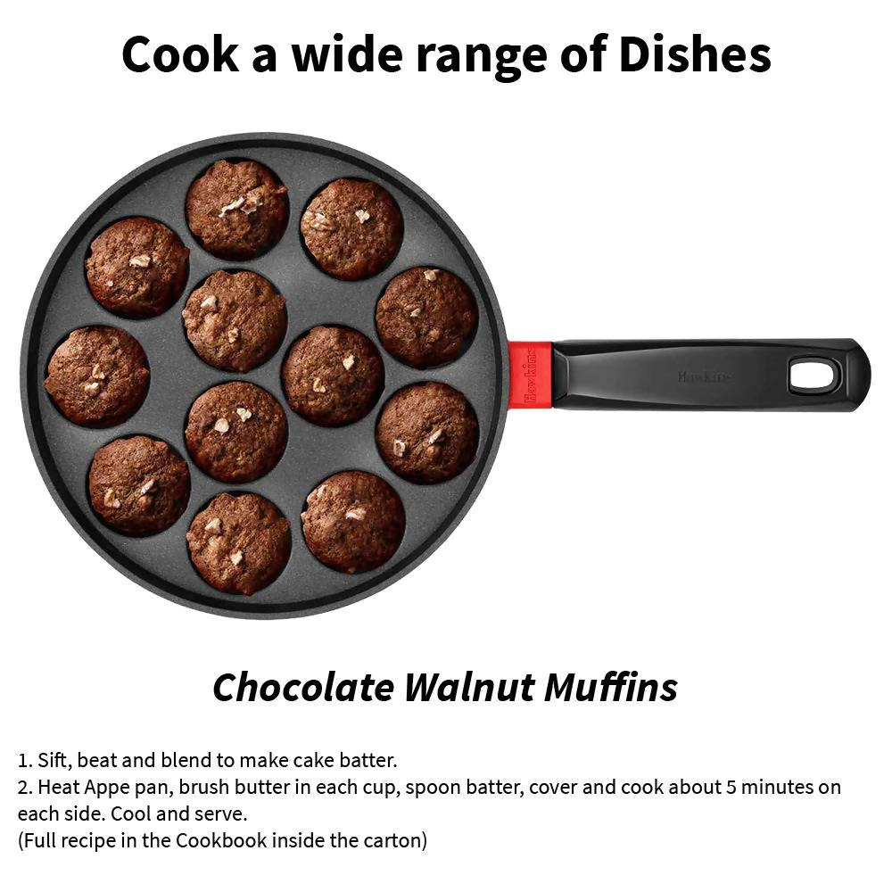 Hawkins Nonstick Appe Pan With Glass Lid | Grocsy