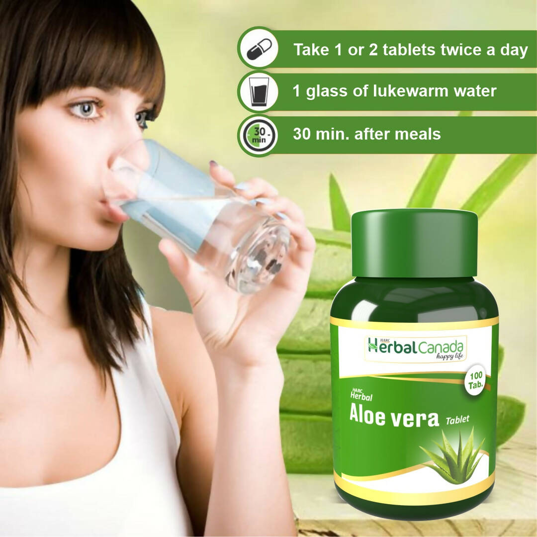 Herbal Canada Aloe Vera Extract Tablets | Grocsy