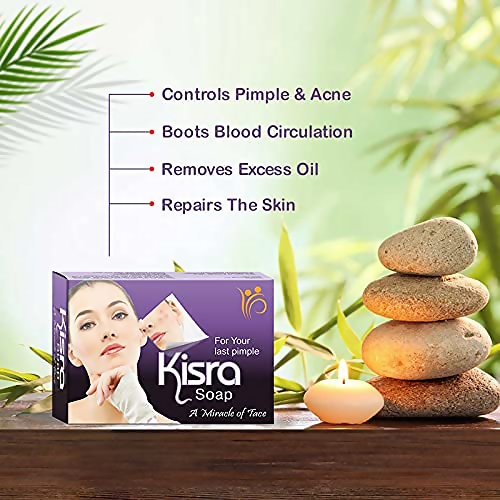 Kisra Pimple Care Soap for Acne | Grocsy