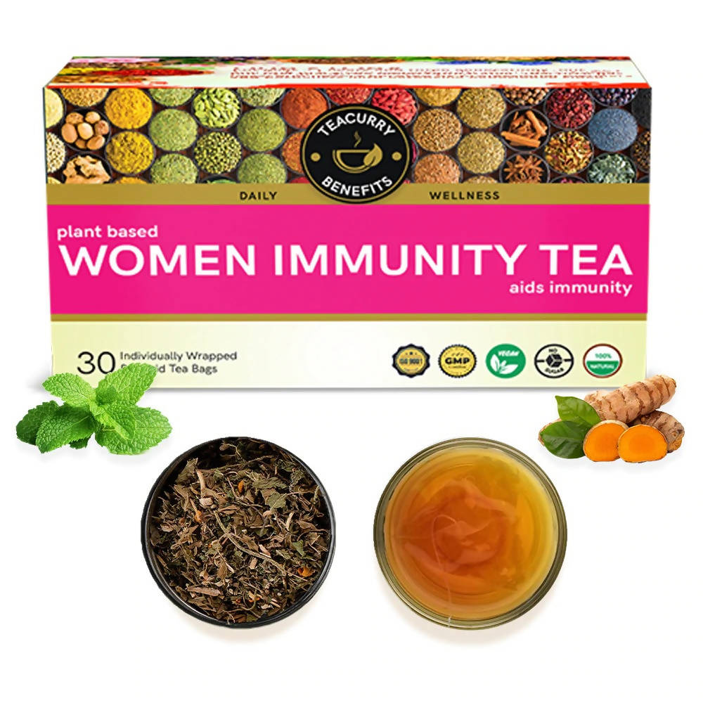 Teacurry Women Immunity Tea | Grocsy