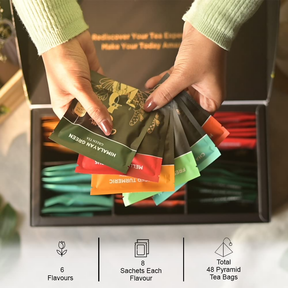 Chayam Green Tea Gift Box | Grocsy