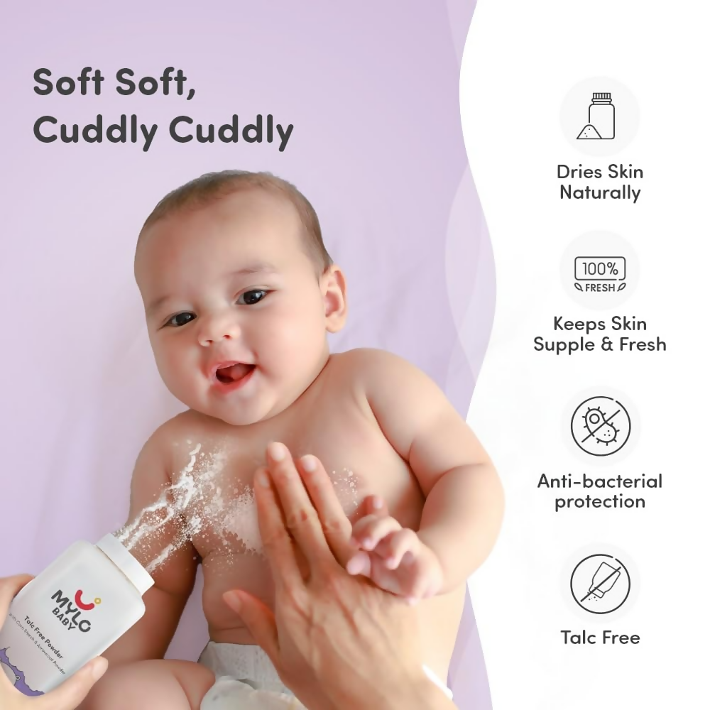 Mylo Baby Talc-Free Powder | Grocsy