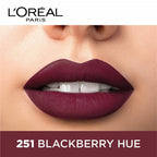 L'Oreal Paris Color Riche Moist Matte Lipstick - 251 Blackberry Hue | Grocsy