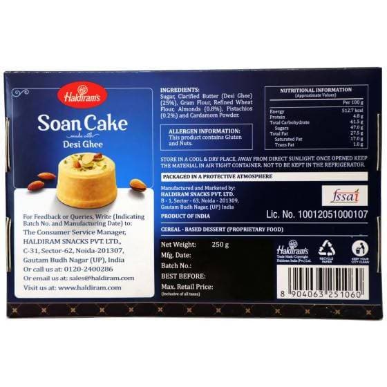 Haldiram's Soan Cake | Grocsy