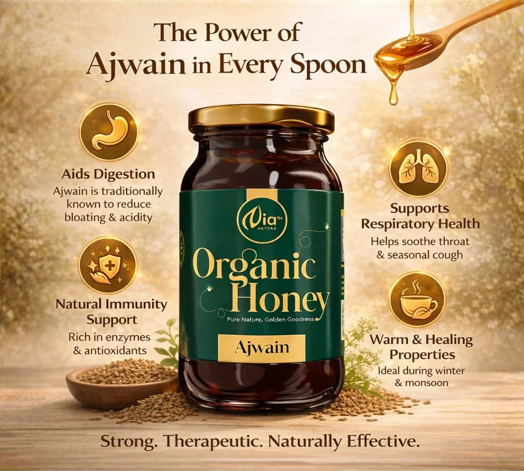 Nia Natura Organic Ajwain Honey | Grocsy