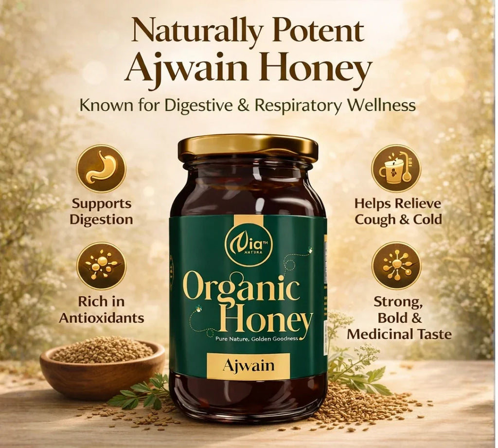 Nia Natura Organic Ajwain Honey | Grocsy