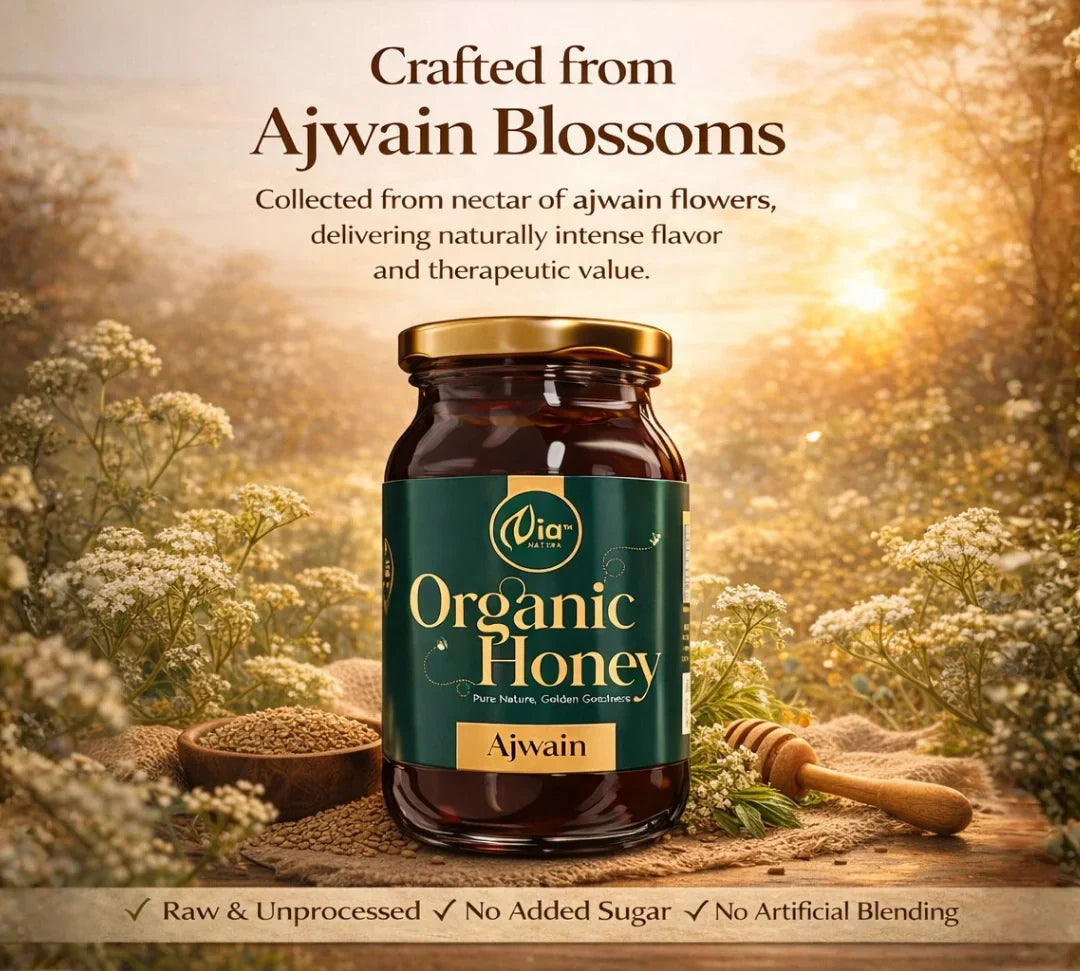 Nia Natura Organic Ajwain Honey | Grocsy