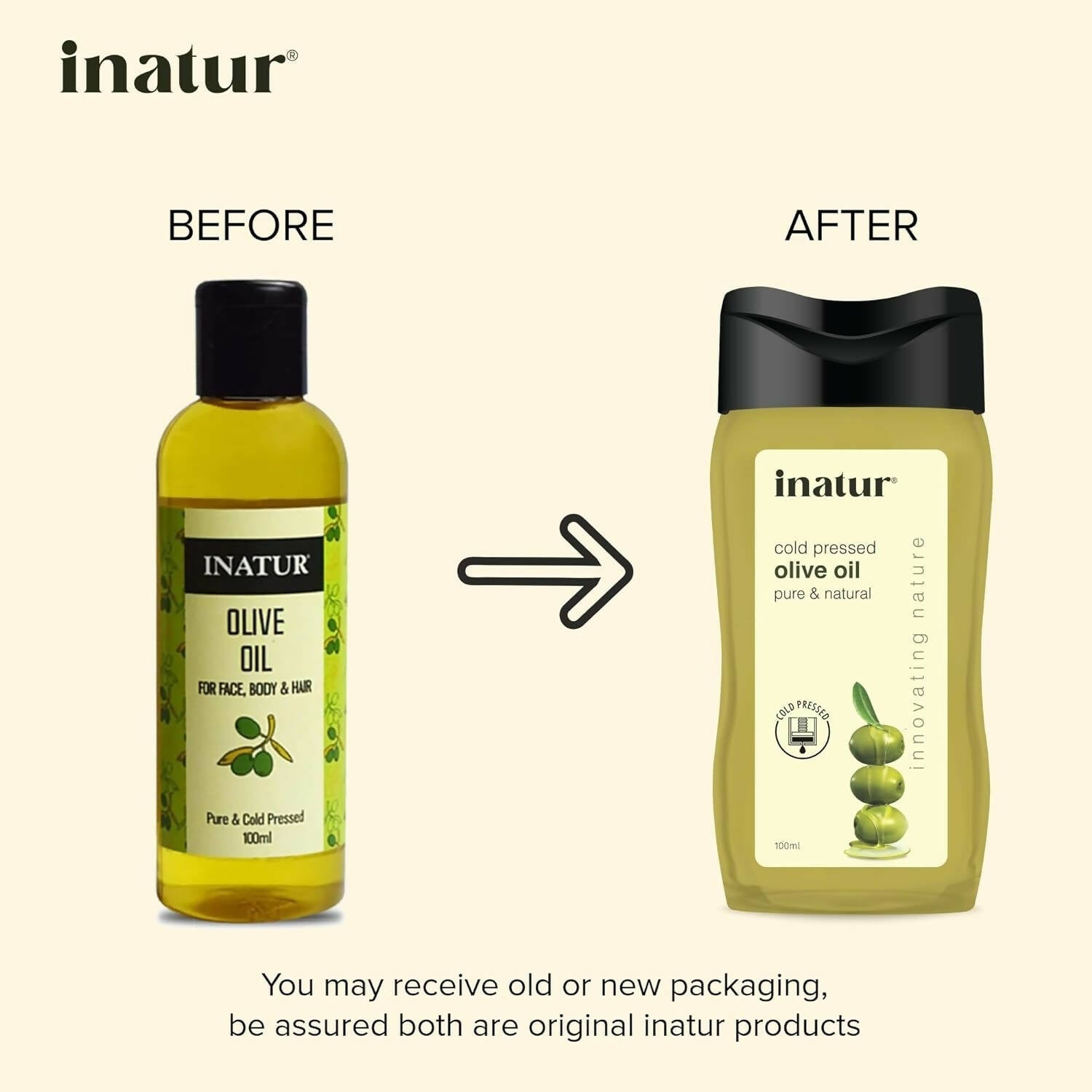 Inatur Cold Pressed Olive Oil | Grocsy