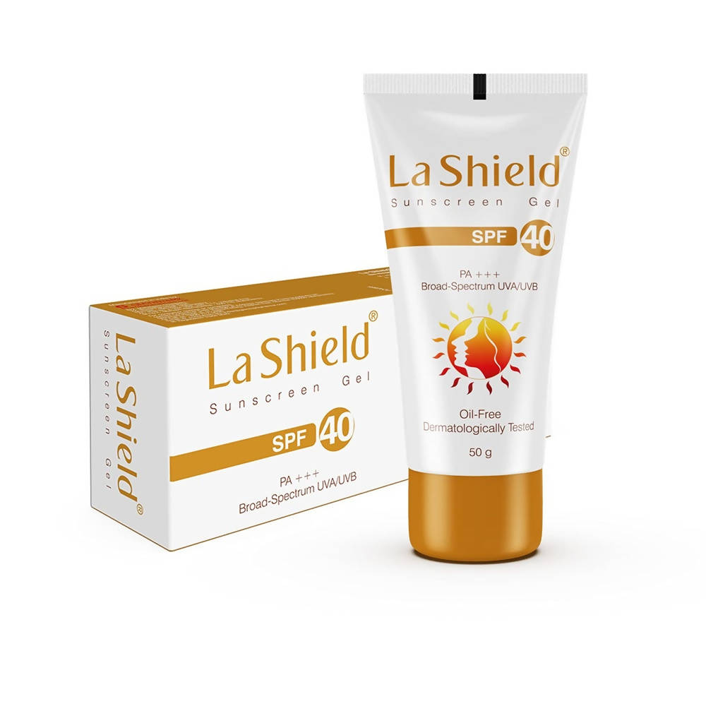 La Shield SPF 40+ and Pa+++ Sunscreen Gel | Grocsy