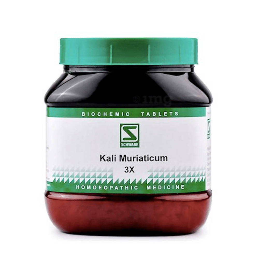 Dr. Willmar Schwabe India Kali Muriaticum Biochemic Tablet | Grocsy