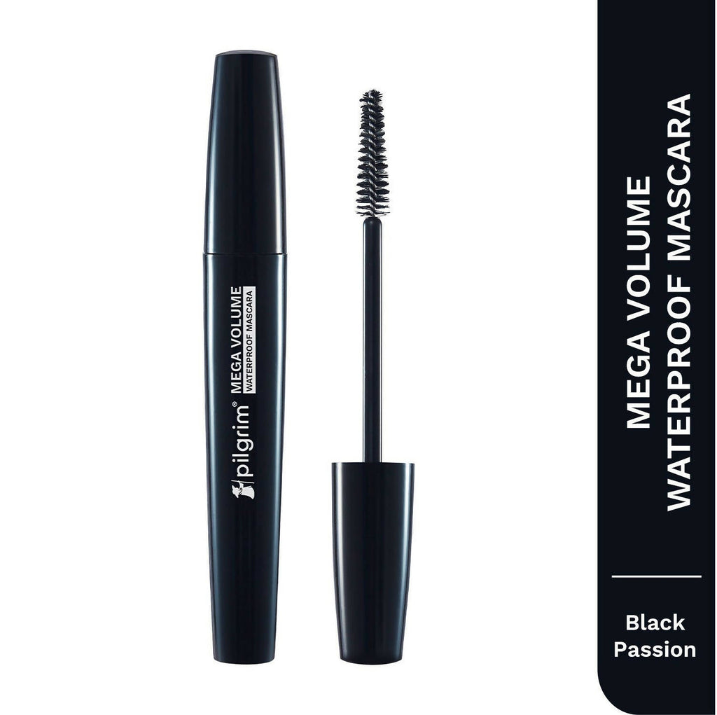 Pilgrim Mega Volume Waterproof Mascara - Black Passion | Grocsy