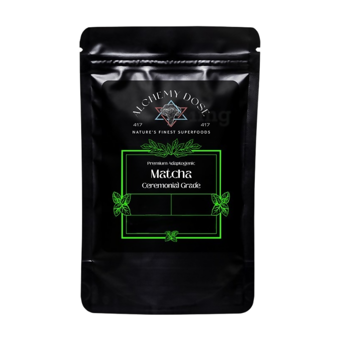 Alchemy Dose - Ceremonial Grade Matcha | Japanese Matcha Green Tea Powder | Grocsy