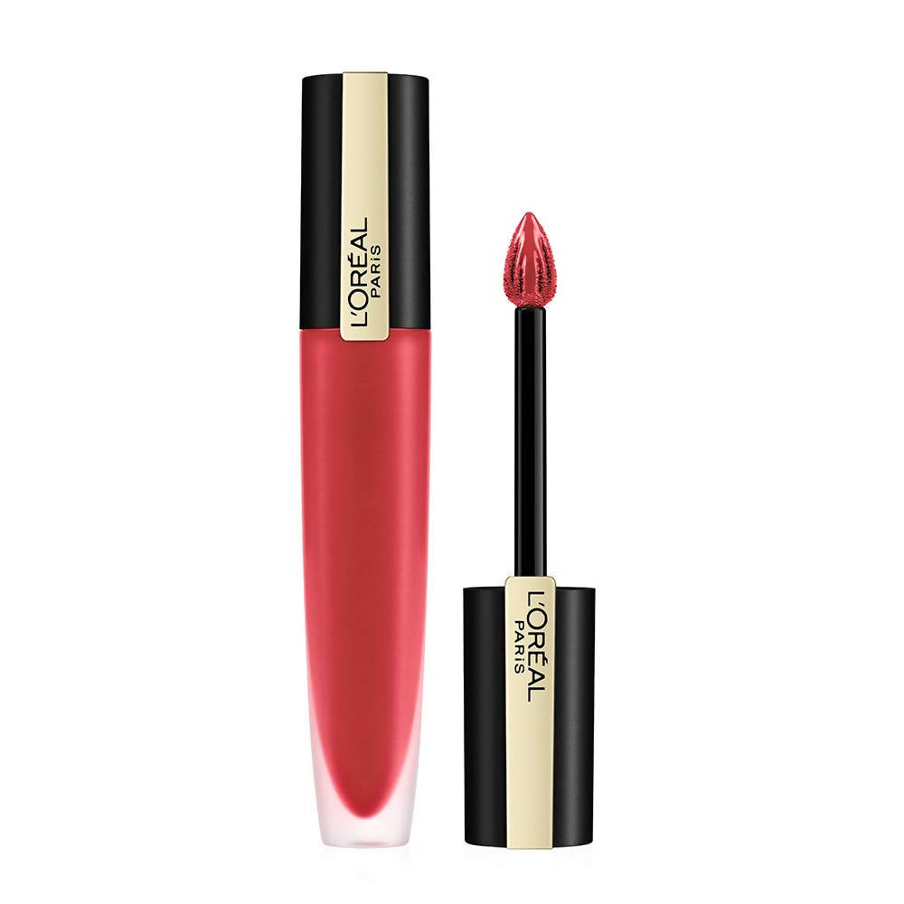 L'Oreal Paris Rouge Signature Matte Liquid Lipstick - 137 Red | Grocsy