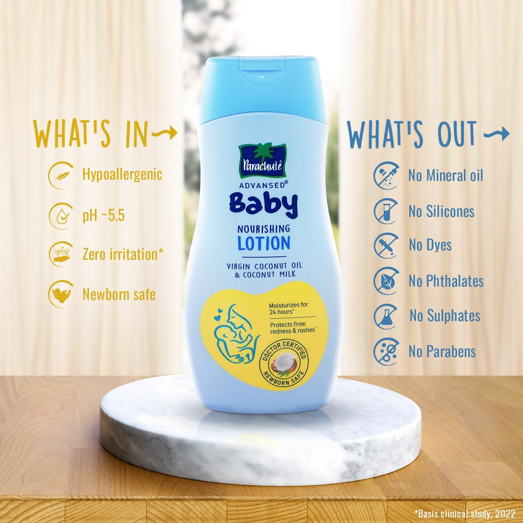 Parachute Advansed Baby Lotion | Grocsy
