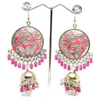MS Fashion India Muskan Fancy Silver Tone Fashion Earrings | Grocsy