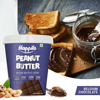Happilo Belgium Chocolate Peanut Butter Creamy | Grocsy