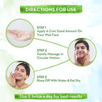 Mamaearth Aloe Vera Face Wash For Youthful Glow | Grocsy
