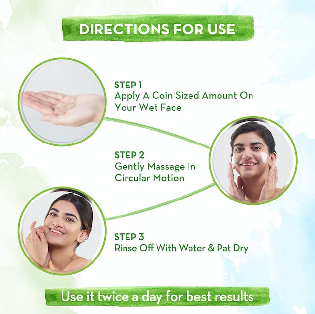 Mamaearth Aloe Vera Face Wash For Youthful Glow | Grocsy
