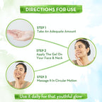 Mamaearth Aloe Ashwagandha Gel For Youthful Glow | Grocsy