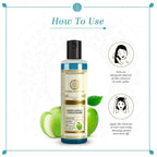 Khadi Natural Green Apple + Conditioner Hair Cleanser | Grocsy