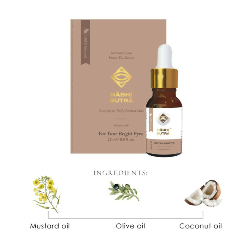 Nabhi Sutra Eye Care - Belly Button Oil | Grocsy