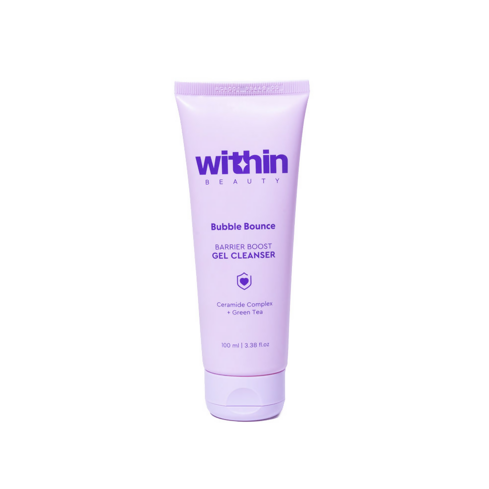 Within Beauty Bubble Bounce Barrier Boost Gel Face Cleanser | Grocsy