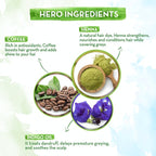 Mamaearth Natural Henna Paste For Rich Naturally Colored Hair | Grocsy