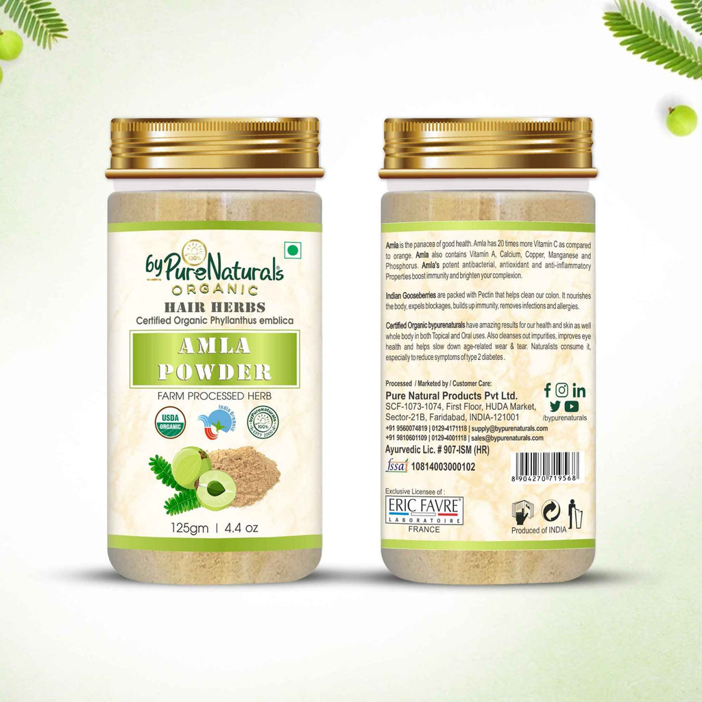 byPureNaturals Organic Amla Powder | Grocsy