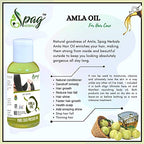 Spag Herbals Amla Oil For Hair & Skin Care | Grocsy