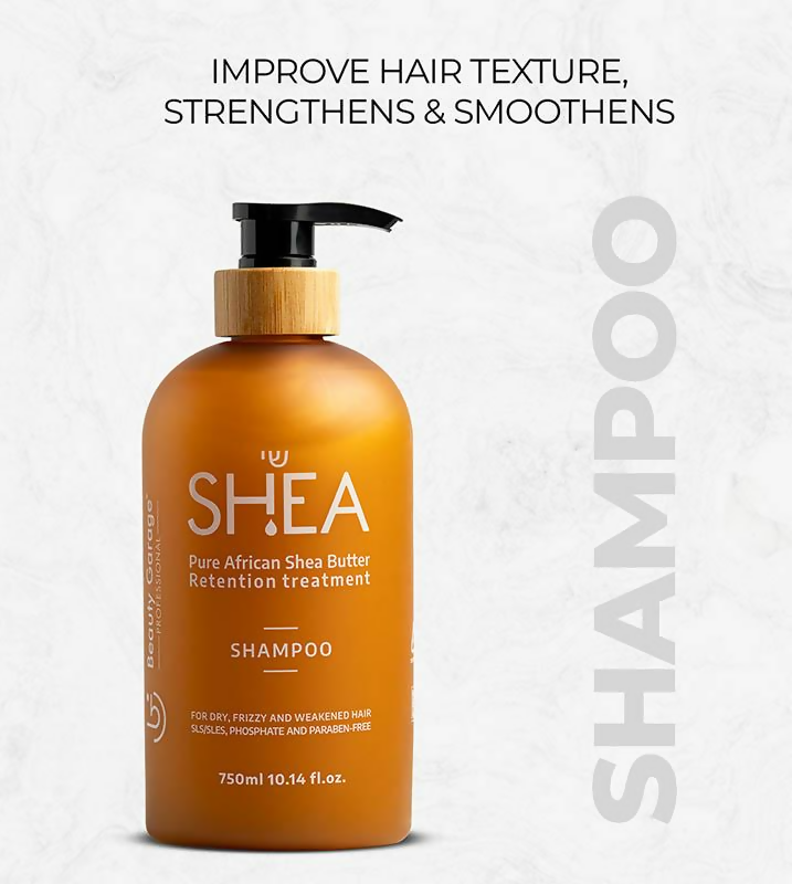 Beauty Garage Pure African Shea Butter Retention Treatment Shampoo | Grocsy